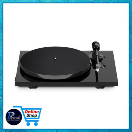 เครื่องเล่นแผ่นเสียง PROJECT : E-1 PHONO (พร้อมหัวเข็ม AUDIO TECHNICA รุ่น AT 3600L) (สีดำ)_1